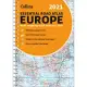 2021 Collins Essential Road Atlas Europe