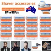 4-48 PCS 5 Proglide Shaving Razor Blades Refills Compatible for Gillette Fusion