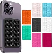 Pack of 8 Silicone Suction Phone Cases, Self-Adhesive Mobile Phone Case for Wall, Mobile Phone Holder for Mirror and Shower, Non-Slip Suction Cup Phone Holder