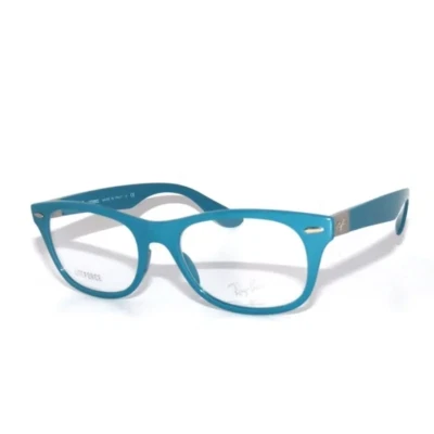 Ray Ban 7032 5436 50 Oil Aqua Blue Liteforce Eyeglasses RX7032