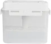 Pickle Container Rectangle Food Fermentation Storage Box for Home Kitchen Jar Airtight Pickle Keeper with Handle A