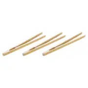 3 Pcs Sensory Learning Tools Wood Tongs Mini Preschool Tweezers