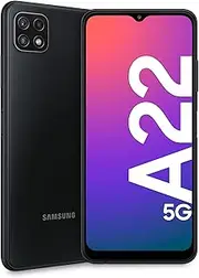 [Samsung] Galaxy A22 5G, 64GB, Black (Italian Version)