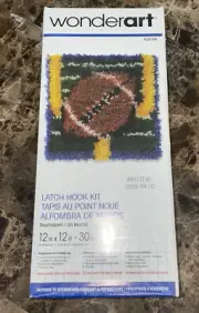 WonderArt® Touchdown Latch Hook Kit