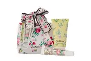 Cath Kidston Wild Flowers Travel Gift Set Hand Cream 50ml & Lip Balm 10ml