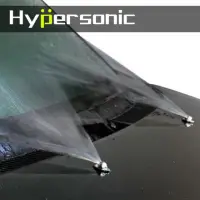 在飛比找momo購物網優惠-【Hypersonic】R式汽車雨刷噴水頭(2入/黑色)