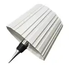 LED Table Lamp Rechargeable 3 Colors Dimmable Wireless Bottle Lamp (White)