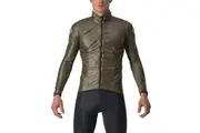 Castelli Aria Shell Windproof Jacket Moss Brown