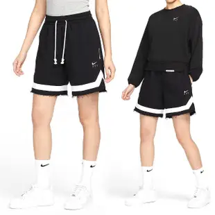 【NIKE 耐吉】AS W Swoosh FLY Fleece Short 女款 黑色 LOGO 球褲 短褲 FN0149-010