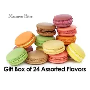 Macarons Assorted Gift Box, 24-Pack