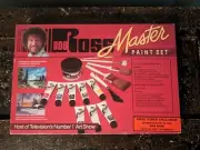 Vtg BOB ROSS Master Oil Paint Set R6510 w/VHS Tape 1990 Open Box New Complete