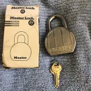 MASTER LOCK Padlock Keyed Alike Standard Shackle Round Zinc Die-Cast Body, 230KA