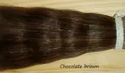 2 ounce Bulk HORSEHAIR, dark brown, horse hair jewelry, CLEAN Tail Hair,
