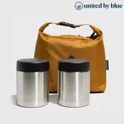 United by blue 防潑水餐袋組 Container Kit 713-112 駝色 / 休閒 旅遊 旅行 撥水 料理罐 收納袋 收納包