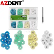 Dental Composite Finishing Polishing Disc Bush Contouring Mandrel Stripes Set