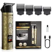 Hair Clippers for Men Professional Mens Hair Clippers Zero Gapped Cordless Ha...