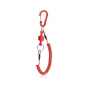 Fixed Rope -Iost Coil Lanyard 1.5M for Fishing Gear Red 1 PCS B1L91053