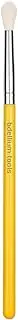Bdellium Tools Professional Makeup Brush - Studio Series 753 Tiny Tapered Blender - With All-Vegan Synthetic Fibers, For Crafting Detailed Eye Looks (Yellow, 1pc)