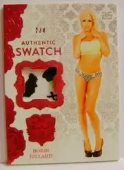 BOBBI BILLARD /4 PINK AUTHENTIC SWATCH BENCHWARMER 25 YEARS SERIES 2 2019 WOW