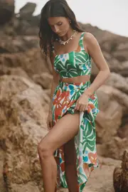 [PUP3] Penelope Two Piece Set - Kauai XS Green