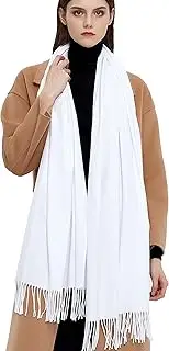 [Gragengs] Pashmina Shawls and Wraps Scarfs for Women Wedding Party Winter Warm Long Solid Color