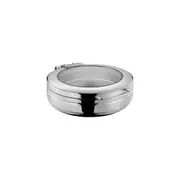 Chef Inox Induction Chafer Large Round with Glass Lid