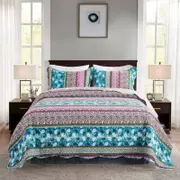 Polyester Lightly Quilted Coverlet Set Riverton Queen