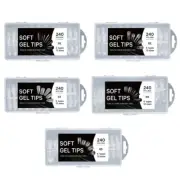 Time Saving Nail Art 5 in 1 Wearable False Nails for Fashion Enthusiasts