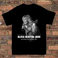 在飛比找蝦皮購物優惠-Olivia Newton-John 2022 短袖 T 恤
