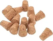 ERINGOGO 20pcs Tapered Wooden Cork Plugs for Wine and Soft Cork Stoppers for Crafting for Wish Bottles and Containers Unique Replacement