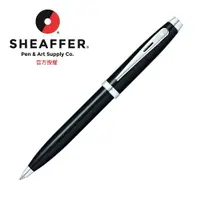 在飛比找樂天市場購物網優惠-SHEAFFER 9338 100系列 黑亮漆白夾 原子筆 