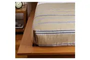 Jason Hudson Easycare Polyester Cotton Stripe Latte Comforter King