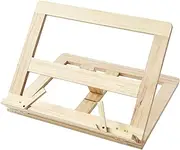 Book Stand Laptop Stand 4 Adjustable Angle Ventilated Stand Portable Cookbook Tablet Smartphone Textbook Holder for Desk Reading