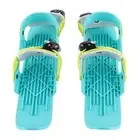(Color)Mini Ski Skates Mini Ski Shoes Adjusable Skiboards Attach To Skis AC