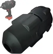 [GIONAR] Protective Boot Cover for Milwaukee M18 1/2 Fuel Torque Impact Wrench, Impact Wrench Protective Tool Boot, Rubber Protective Boot(Black)