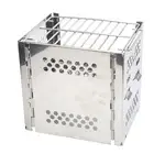 Camping Stove Windscreen Multifunction Portable Charcoal Grill Mini For Outdoor