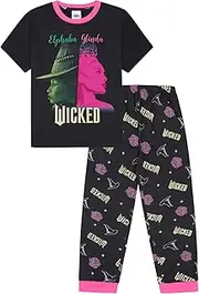 [Wicked] Womens Long Cotton Pyjama Set Ladies PJ's