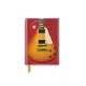 Gibson Les Paul Guitar, Sunburst Red (Foiled Pocket Journal)