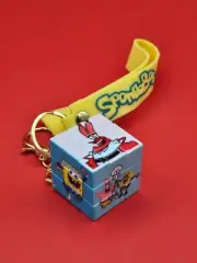SPONGEBOB RUBIK'S CUBE KEYCHAIN WITH DETACHABLE HAND STRAP