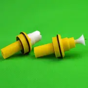2Pcs Electrostatic Powder Coating round and Flat nozzle for WGN X1 spray gun
