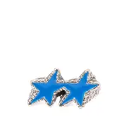 TwoJeys Blue Melted Stars Knuckle Ring Presented by END.