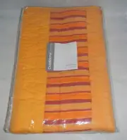Crate & Barrel Orange Sunrise Standard Size 21x27 Pillow Sham 209-252