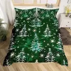 Duvet Cover Set King Size,Snowflake Comforter Cover for Kids Boys Girls Teens