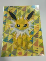 Pokemon Center Jolteon File Folder Eievui Collection Eevee 8.5" x 12" Sealed