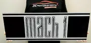2021 MUSTANG MACH 1 Logo Garage Metal Sign Wall Art 35" x 12"