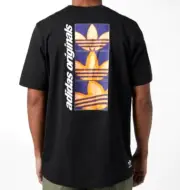 NEW MEN'S ADIDAS ORIGINALS YUNG Z TREFOIL TEE SHIRT ~SIZE MEDIUM #HC7184