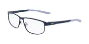 Nike 8157 412 Men's Glasses Blue Size 56 - Private Health Rebate - Blue Light Block Available
