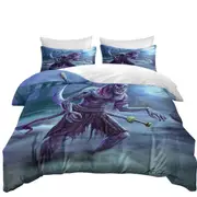 Cool Fantasy Art Zombie Pirate Quilt Cover