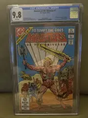 MASTERS OF THE UNIVERSE #1 CGC 9.8 WP Key! DC Comics 1982 1st Series MOTU