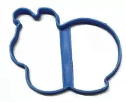 SNAIL OUTLINE SMALL SLOW GARDEN ANIMAL WITH SHELL COOKIE CUTTER USA PR3138